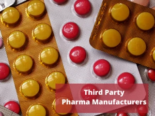 Third Party Manufacturers For Tablets