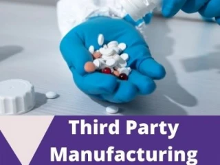 Third Party Manufacturing Company in India