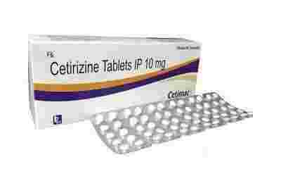 Cetirizine 10 mg Tablets