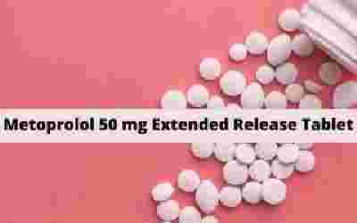 Metoprolol 50 mg Extended Release Tablet