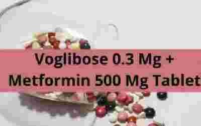 Voglibose 0.3 Mg + Metformin 500 Mg Tablet