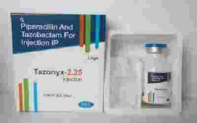 Piperacillin 4gm + tazobactam 0.5 gm injection