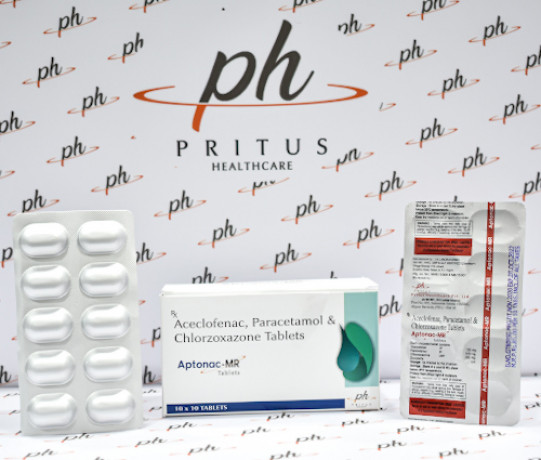 PCD Pharma Franchise for Aceclofenac Paracetamol Chlorzoxazone 1