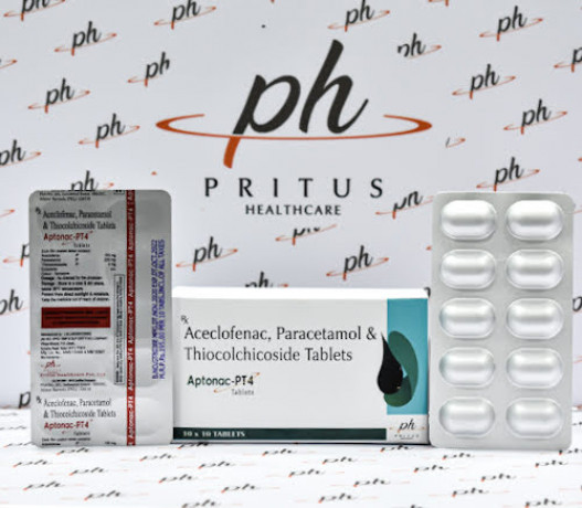 Allopathic PCD Pharma Franchise of Aceclofenac Paracetamol Thiocolchicoside 1