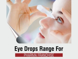 PCD Pharma Franchise Company For Ophthalmic Medicine