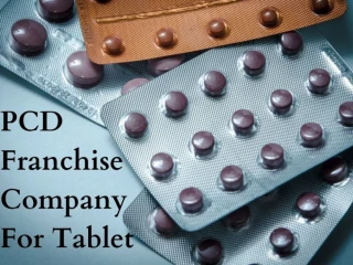 PCD Franchise Company For Tablet