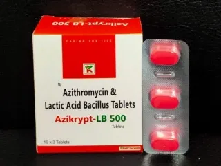 Azikrypt 500 Azithromycin 500 mg tablets pcd franchise company