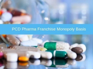 Pcd Pharma Franchise Monopoly Basis