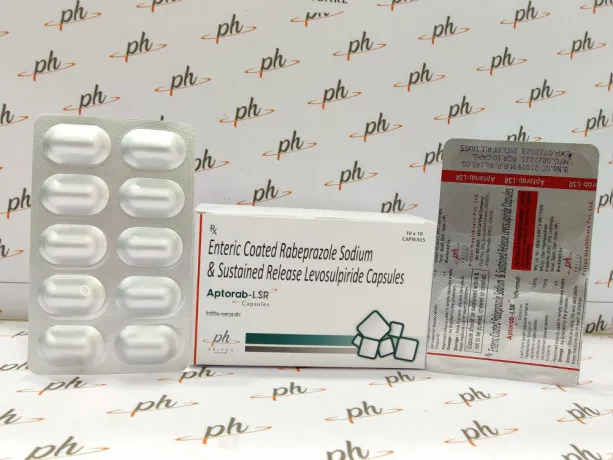 Ethical PCD Pharma Company for Rabeprazole 20mg Levosulpiride 75mg SR Capsule 1