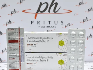 PCD Pharma Company for Montelukast Sodium 10mg Levocetirizine 5mg Tablet