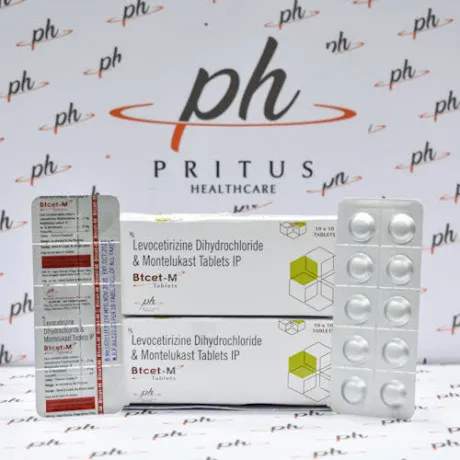 PCD Pharma Company for Montelukast Sodium 10mg Levocetirizine 5mg Tablet 1