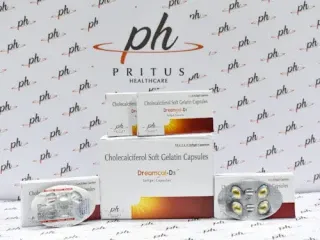 Ethical Based Pharma Company of Cholecalciferol 60000 IU Softgel Capsule
