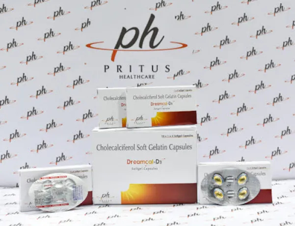 Ethical Based Pharma Company of Cholecalciferol 60000 IU Softgel Capsule 1