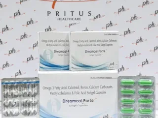 PCD Company for Omega 3 Fatty Acid Methylcobalamin Calcitriol Calcium Carbonate Folic Acid Boron Softgel Capsule