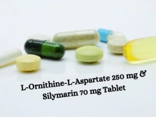 L-Ornithine-L-Aspartate 250 mg & Silymarin 70 mg Tablet Range Suppliers