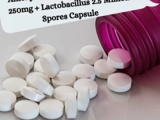 Amoxycillin-250mg + Cloxacillin 250mg + Lactobacillus 2.5 Million Spores Capsule Distributors