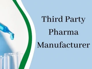 Third Party Pharma Manufacturer
