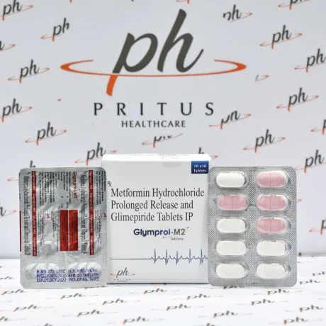Pharma Distributorship for Bilayered Tablet of Metformin 500mg Glimepiride 2mg Tablet 1
