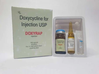 Doxycycline 100 mg Injection Exporters & Manufacturing Companies in India