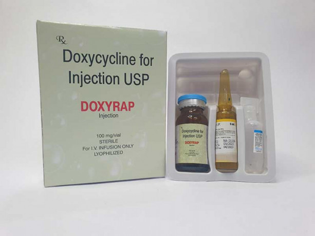 Doxycycline 100 mg Injection Exporters & Manufacturing Companies in India 1