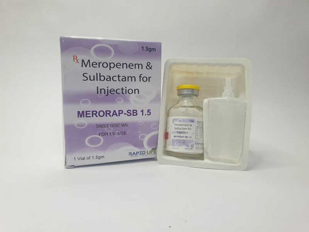 Meropanam 1000 Mg +Sulbactam 500 mg Injectables Manufactures & Suppliers 1