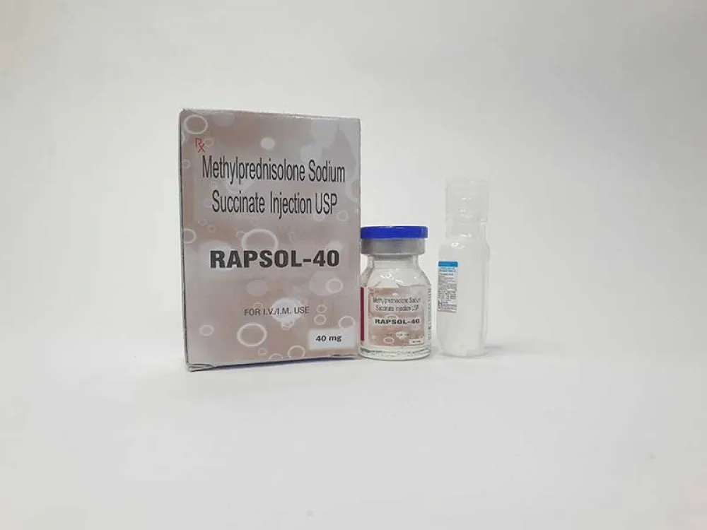 Methylprednisolone Sodium Succinate 40mg Injection Suppliers & Manufacturers