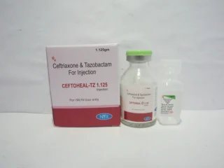 Ceftriaxone 1 GM + Tazobactam 125MG Injections PCD Pharma Franchise Suppliers & Manufacturers
