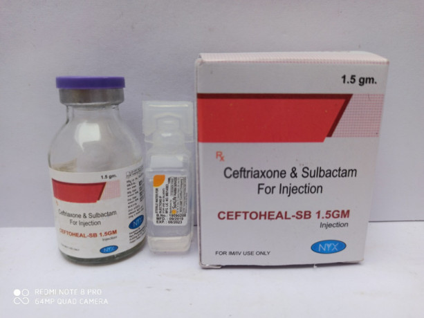 Ceftriaxone 1 GM Sulbactam 500 MG Injectables Pharma PCD franchise Suppliers & Manufacturers 1