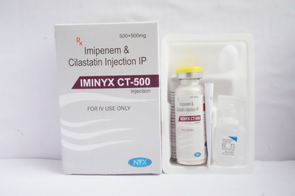Imipenem 500 Cilastatin 500 MG injections pcd Franchise Suppliers & Manufacturers