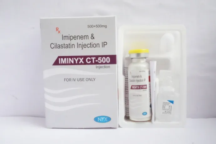 Imipenem 500 Cilastatin 500 MG injections pcd Franchise Suppliers & Manufacturers 1