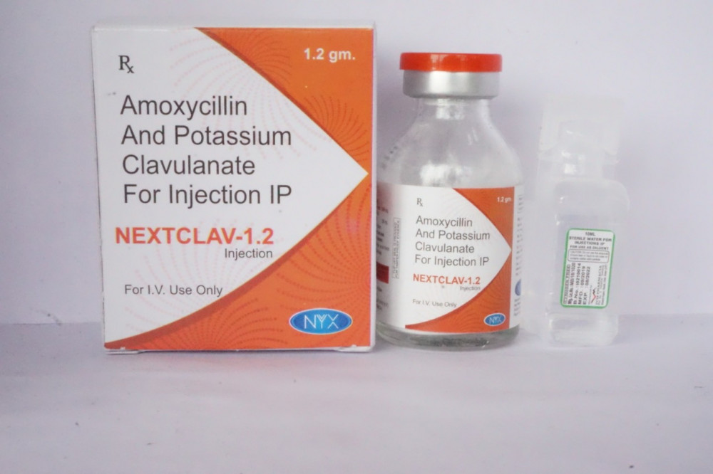 Amoxycillin 1 GM Clavulanate 200 Mg Injectable PCD Pharma Franchise Supplier & Manufacturers