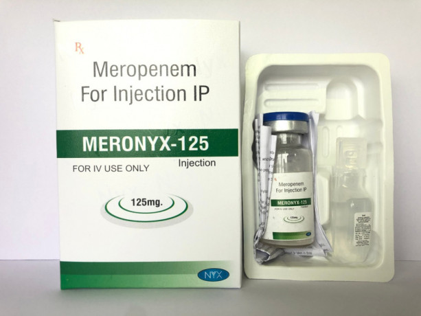 Meropenem 125 MG Injectable Suppliers & manufacturing companies in India 1