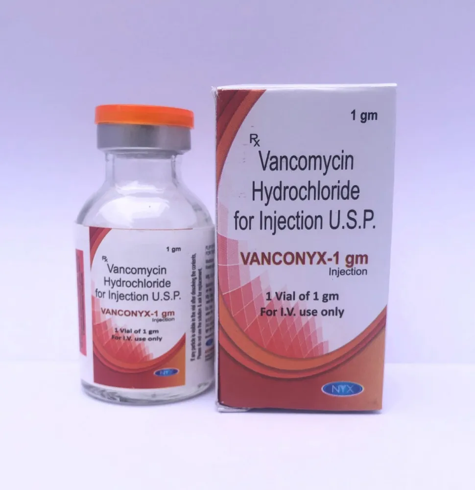 Vancomycin 1 Gm injectables PCD Pharma Franchise Suppliers & Manufacturers