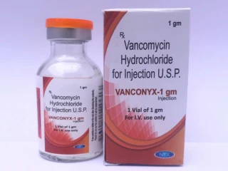 Vancomycin 1 Gm injectables PCD Pharma Franchise Suppliers & Manufacturers