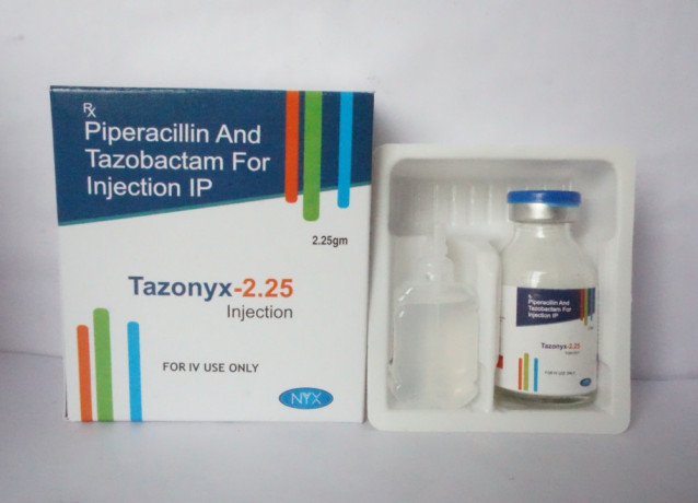 Piperacillin 2GM +Tazobactam 250MG Injections Pharma PCD franchise Suppliers & Manufacturers 1