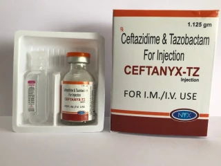 Ceftazidime 1GM Tazobactam 125MG injections PCD Pharma franchise Suppliers & Manufacturers