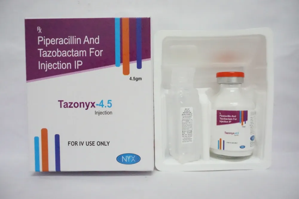 Piperacillin 4 Gm Tazobactam 500 Mg Injections PCD Franchise Suppliers & Manufacturers