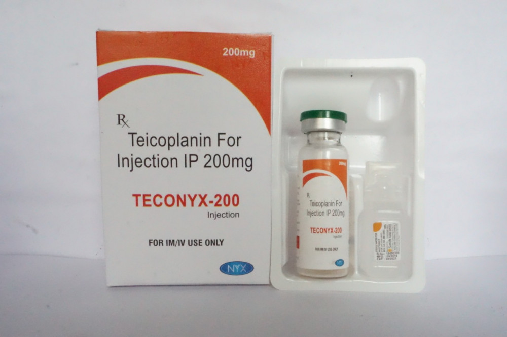 Teicoplanin 200 Mg Injections Pharma PCD Franchise Suppliers & Manufacturers in India