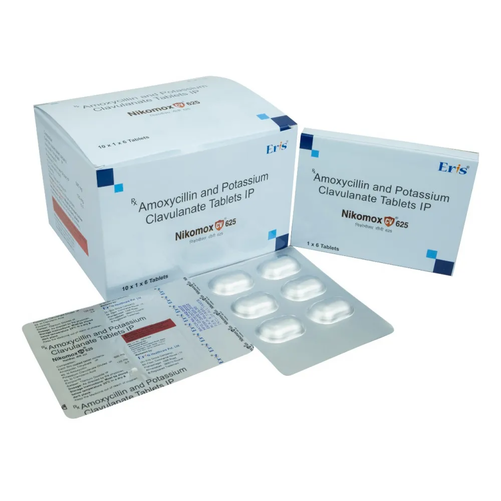 Amoxicillin 500 mg Potassium Clavulanate 125 Tablets Manufacturer