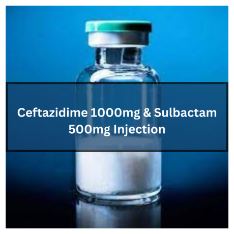 Third Party Manufacturer for Ceftazidime 1000mg & Sulbactam 500mg Injection 1