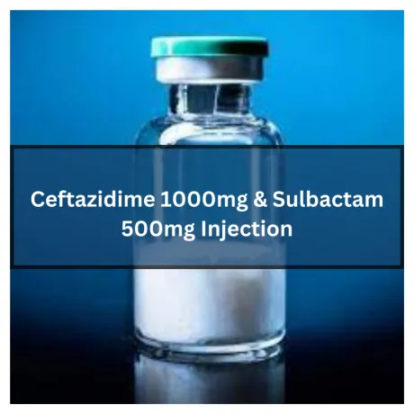 Third Party Manufacturer for Ceftazidime 1000mg & Sulbactam 500mg Injection 1