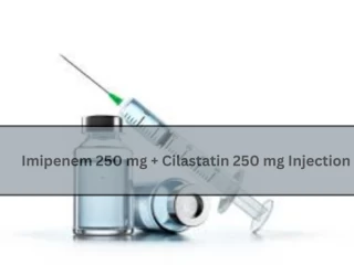 Imipenem 250 mg and Cilastatin 250 mg Injection Third Party Manufacturers & Suppliers