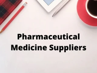 Pharmaceutical Franchise Medicine Suppliers