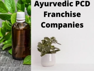 Ayurvedic Pharma PCD Franchise Companies