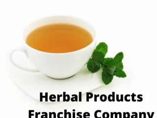 Herbal Products Franchise Companies