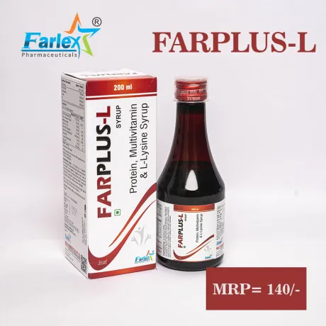 Protein, Multivitamin & Lysine Syrup 1