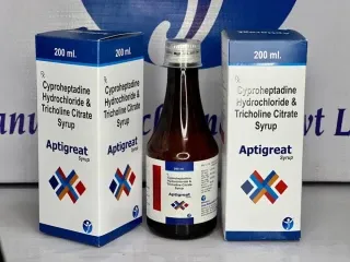 Pcd franchise & third party products distributors cyproheptadine hydrochloride& thiocholine citrate syrup