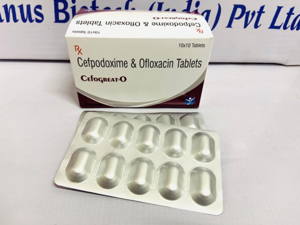 Pcd franchise & third party manufactures distributors cefpodoxime & ofloxacin tablets 1