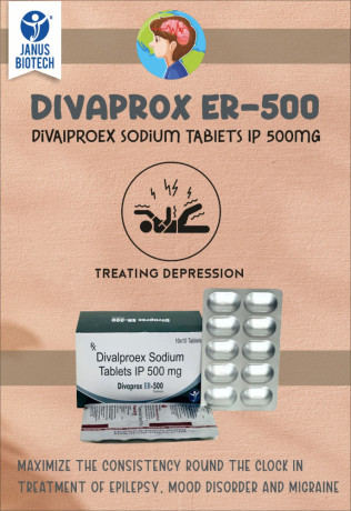 PCD FRANCHISE & THIRD PARTY MANUFACTURES DISTRIBUTORS DIVALPROREX SODIUM TABLETS IP 500MG 1