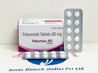 PCD FRANCHISE &THIRD PARTY MANUFACTURES DISTRIBUTORS FEBUXOSTAT TABLETS 80 MG